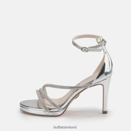 White Buffalo Serena Shine heeled Sandal |Sandals F06ZHH626