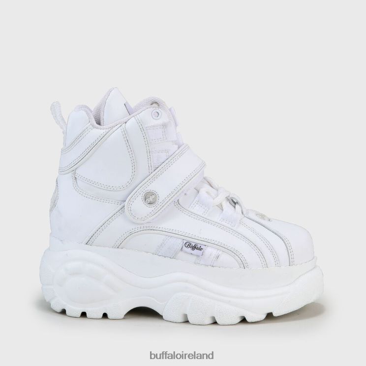 white_buffalo_sneaker_high_calf_leather_sneakers_f06zhh690.jpg White Buffalo SNEAKER HIGH CALF LEATHER |Sneakers F06ZHH690 - Image 1