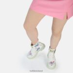 White/Graffiti Buffalo Aspha RLD ankle boot vegan |Boots F06ZHH858 - Image 2