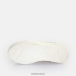 White Graffiti Buffalo Paired Laceup LO Sneaker Low vegan |Sneakers F06ZHH545 - Image 6
