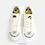 White Graffiti Buffalo Paired Laceup LO Sneaker Low vegan |Sneakers F06ZHH545 - Image 7