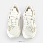 White/Mermaid Buffalo Binary Butterfly Sneakers Low vegan |Sneakers F06ZHH43 - Image 3