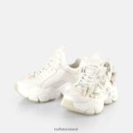 White/Mermaid Buffalo Binary Butterfly Sneakers Low vegan |Sneakers F06ZHH43 - Image 4