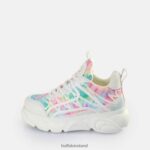 White-Multicoloured Buffalo CLD Flow Sneakers Low vegan |Sneakers F06ZHH433