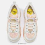 White/Orange Buffalo Classic Sneaker Low leather |Sneakers F06ZHH800 - Image 3
