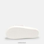 White/Purple Buffalo Rey slide vegan |Slides F06ZHH815 - Image 6