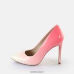 White-Red Gradient Buffalo Juliette Gradient Pumps vegan |Heels F06ZHH554 - Image 2