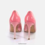 White-Red Gradient Buffalo Juliette Gradient Pumps vegan |Heels F06ZHH554 - Image 5