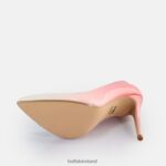 White-Red Gradient Buffalo Juliette Gradient Pumps vegan |Heels F06ZHH554 - Image 7
