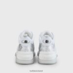 White/Silver Buffalo Batter Soft vegan sneakers |Sneakers F06ZHH864 - Image 4