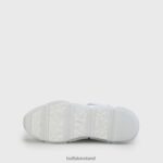 White/Silver Buffalo Batter Soft vegan sneakers |Sneakers F06ZHH864 - Image 5