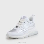White/Silver Buffalo Batter Soft vegan sneakers |Sneakers F06ZHH864 - Image 7