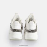 White/Silver Buffalo Binary Chain 3.0 trainer trainers low vegan |Sneakers F06ZHH418 - Image 6