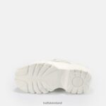 White/Silver Buffalo Classic Sneaker Low leather |Sneakers F06ZHH773 - Image 5