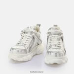 White/Silver Buffalo CLD Corin Sneaker Low vegan |Sneakers F06ZHH757 - Image 4