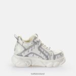 White/Silver Buffalo CLD Corin Sneaker Low vegan |Sneakers F06ZHH757 - Image 5