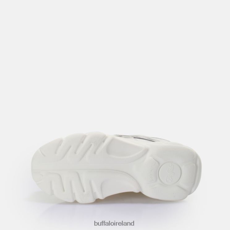 White/Silver Buffalo CLD Corin Sneaker Low vegan |Sneakers F06ZHH757 - Image 6