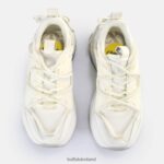 White/Silver Buffalo Triplet Lace Sneakers Low vegan |Sneakers F06ZHH746 - Image 3