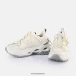 White/Silver Buffalo Triplet Lace Sneakers Low vegan |Sneakers F06ZHH746 - Image 4