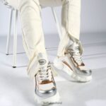 White/Silver/Gold Buffalo CLD Chai trainer Low vegan |Sneakers F06ZHH77 - Image 2